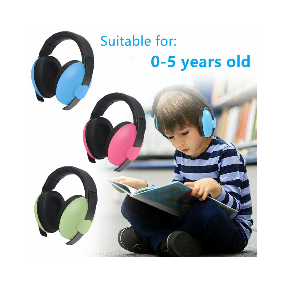 Kids Child Baby Ear Defenders Children Muffs Noise Reduction Earmuffs Protectors
