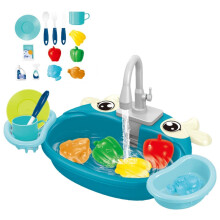 Küchenspüle Spielzeug mit fließendem Wasser Pretend Play Sets für Role Play Kinder Geschenke
