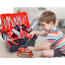 Children Kids Drill Tool Box Set DIY Builders Construction Toy Gifts