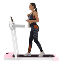 (Pink) Neo Walking Pad Foldable Treadmill