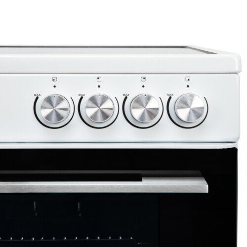 Willow Appliances Willow 68L Electric Cooker, Twin Cavity Ceramic Hob WT60CCW 2