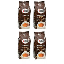 4x1kg Segafredo Casa coffee beans (Pack Of 4)
