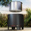 Outsunny Outsunny 45cm Smokeless Wood Burning Firepit Metal Fire Pit, Dark Grey 7
