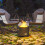 Outsunny Outsunny 45cm Smokeless Wood Burning Firepit Metal Fire Pit, Dark Grey 8