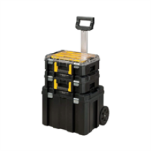 Stanley FatMax Pro-Stack 3-Module Mobile Storage Tower - Black/Yellow