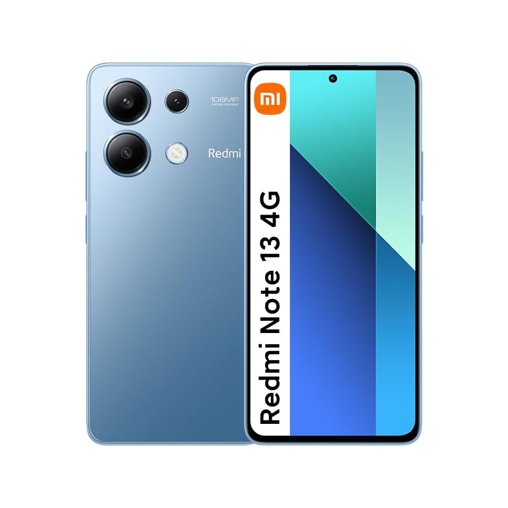 Redmi Note 13 4G (128GB+6GB, Ice Blue, Global Version)