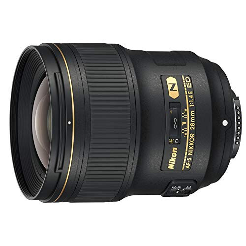 Nikon Nikon AF-S 28mm f/1.4E ED Lens (Black)