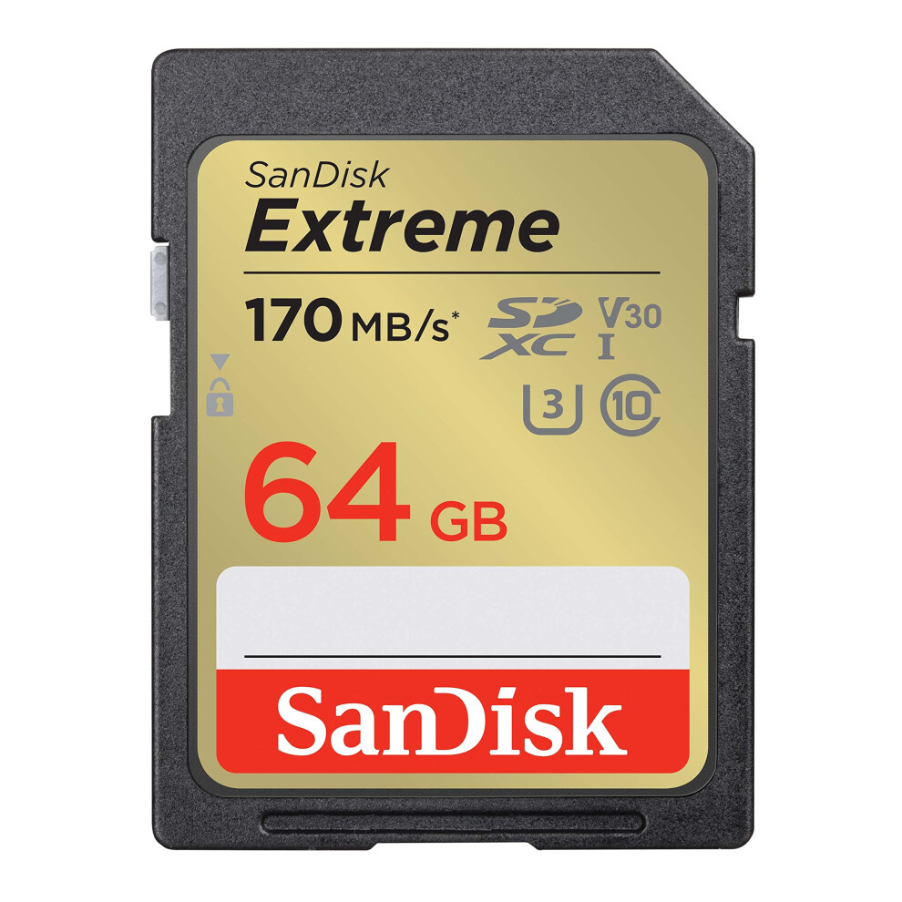 Sandisk Sd Extreme Class 10 Uhsi (64Gb, Sdsdxv2-064G-Gncin)