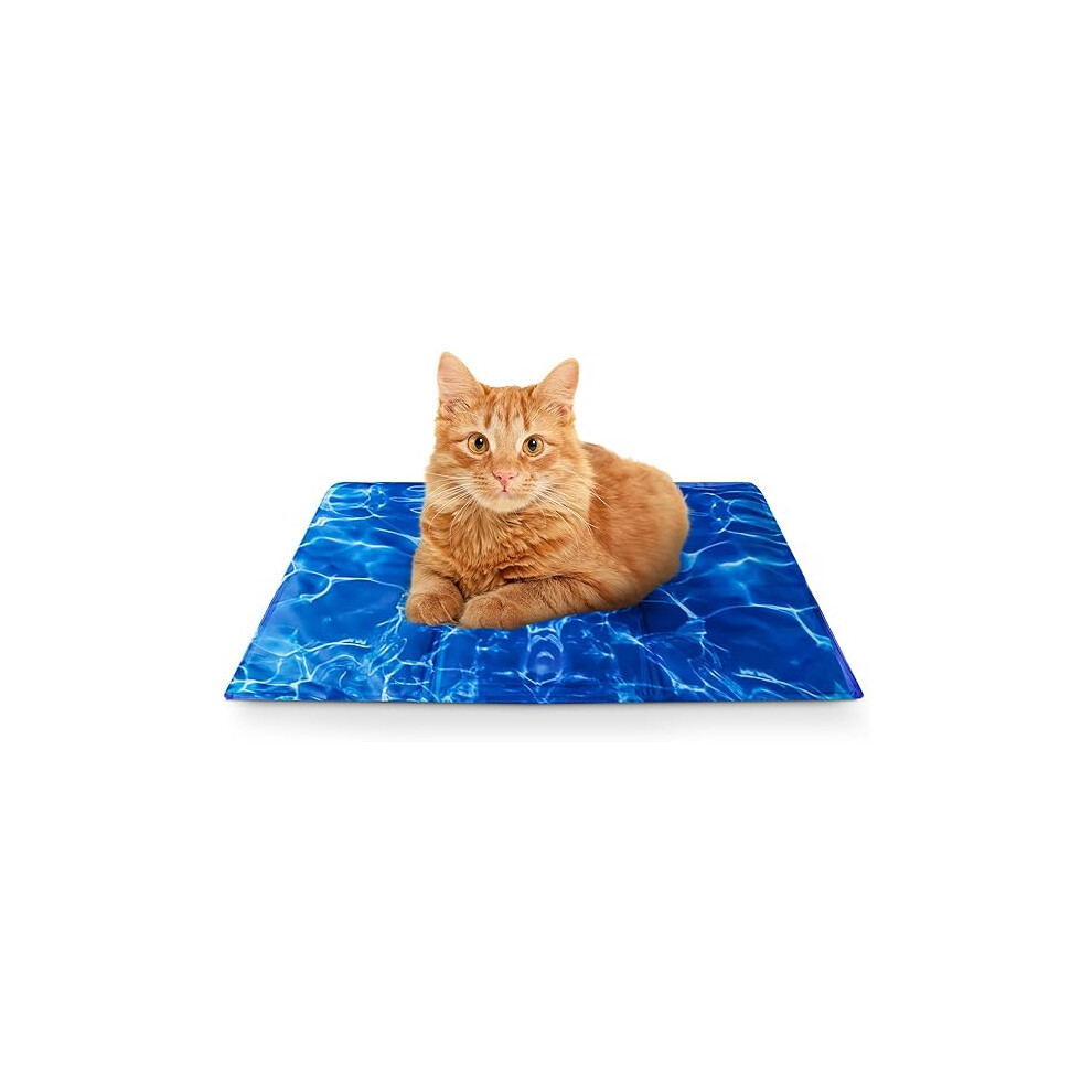 FurDreams Pet Cooling Mats, Self Cooling Mat Bed for Dogs, Cats to Prevent Overheating During Rest & Sleep Heat Absorbing