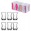 6pcs Turkish Tea Glasses Set Modern Cups Coffee Arabian Tea Espresso 1