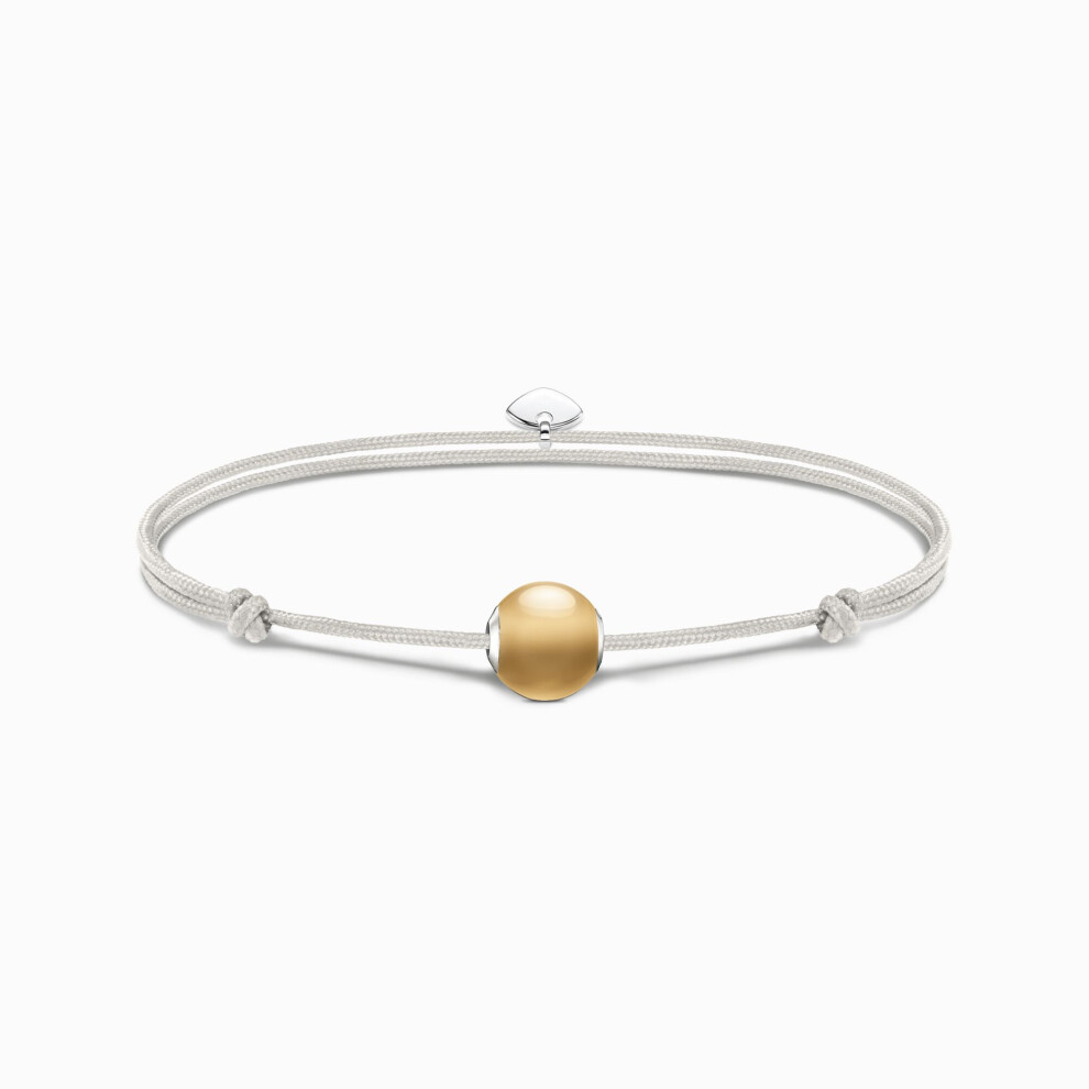 Thomas Sabo Karma Secret Bracelet with Brown Agate Bead A2121-130-16
