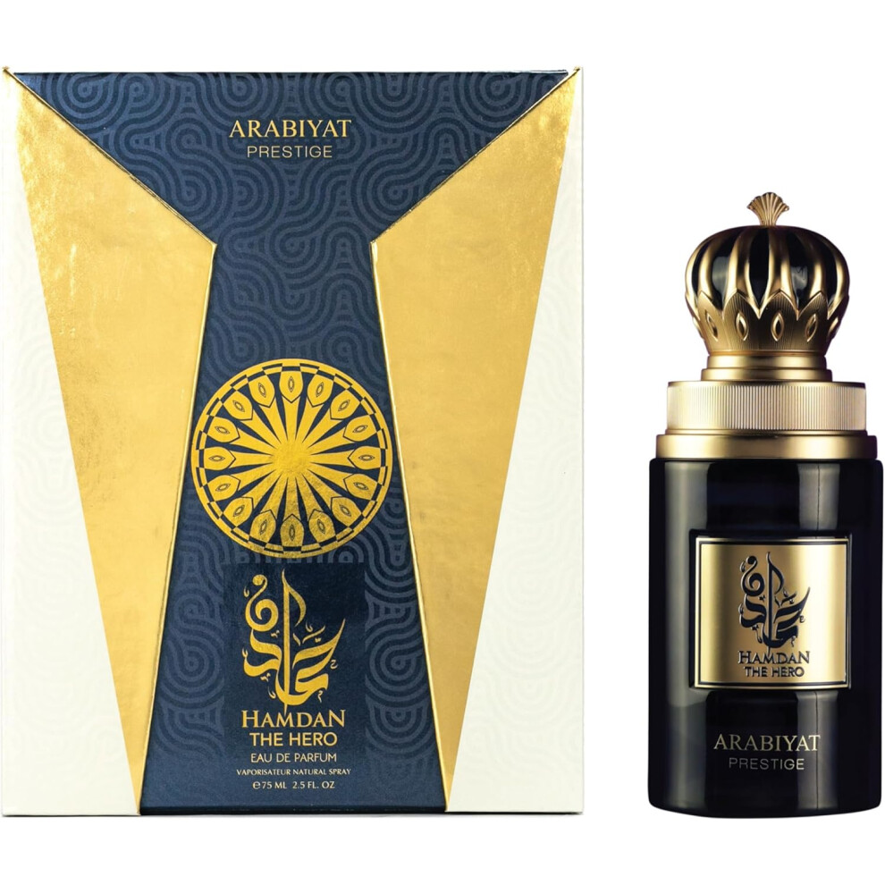 My Perfumes Arabiyat Prestige Hamdan The Hero Eau De Parfum For Men, 75 Ml Unisex