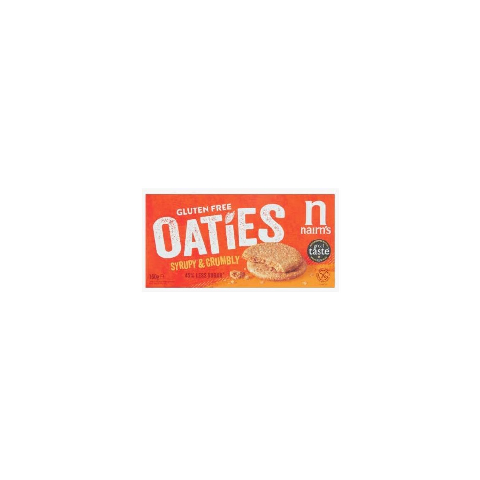 Kidzbuzz (Pack Of 2) Nairn's Gluten Free Oaties Biscuits 160G Size 2