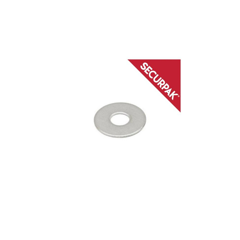 Securpak M10 Zinc Plated Penny Washers (Pack Of 18) 5063107620583