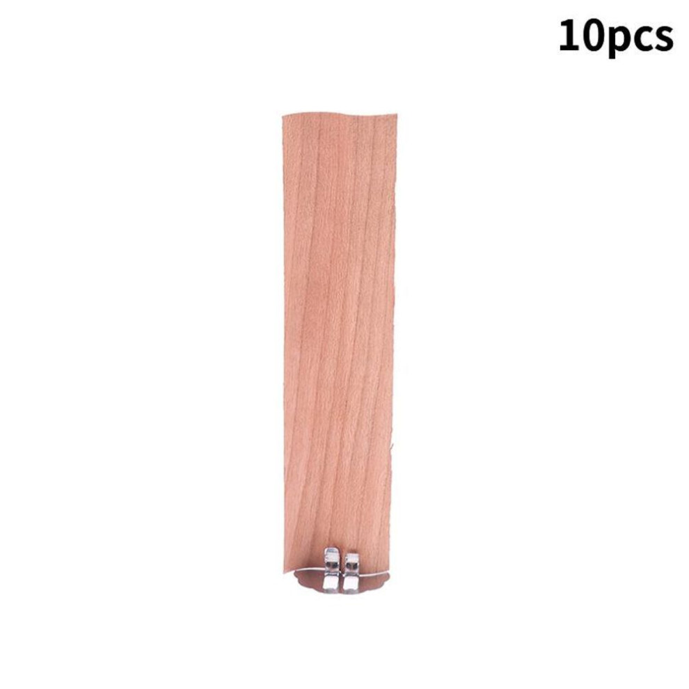 (30mm*120mm) 10pcs Wooden Wick Candle Works Core Sustainers Wooden Candle Wax Wick Holders