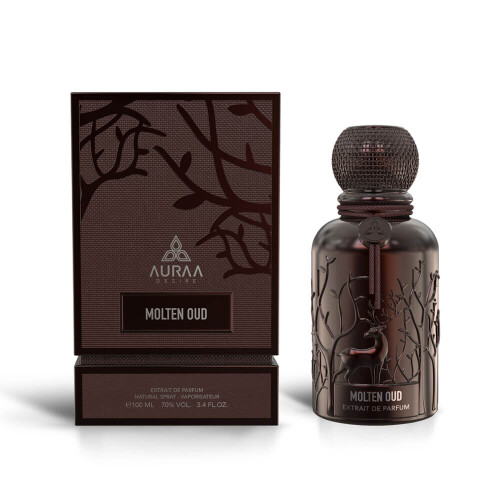 Molten Oud 100ml Parfum für Unisex von Auraa Desire