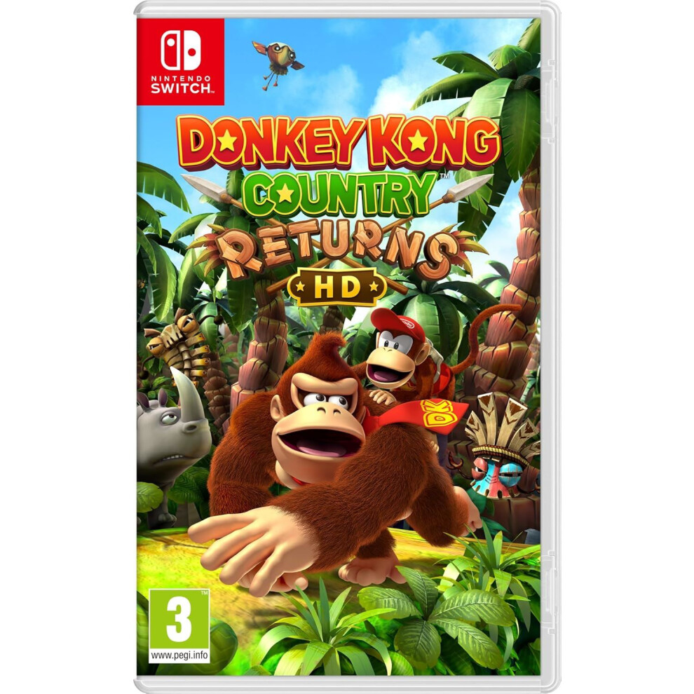 Donkey Kong Country Returns HD Switch Game