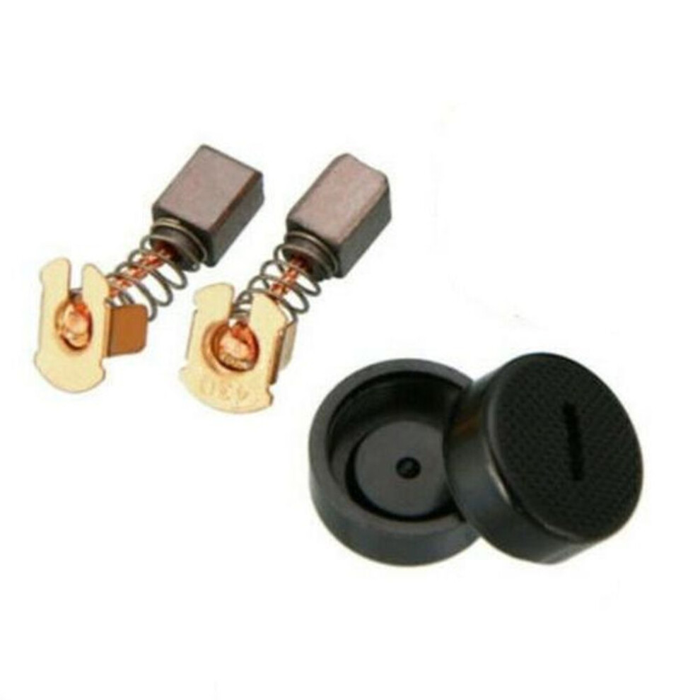 1 Set Carbon Brush Compact Good Hardness Durable Abrasion Resistant Cb430 Brush Cap Kit Makita Bga450/bga452/dga452