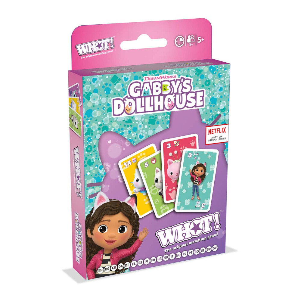 Whot! Gabby's Dollhouse Card Game