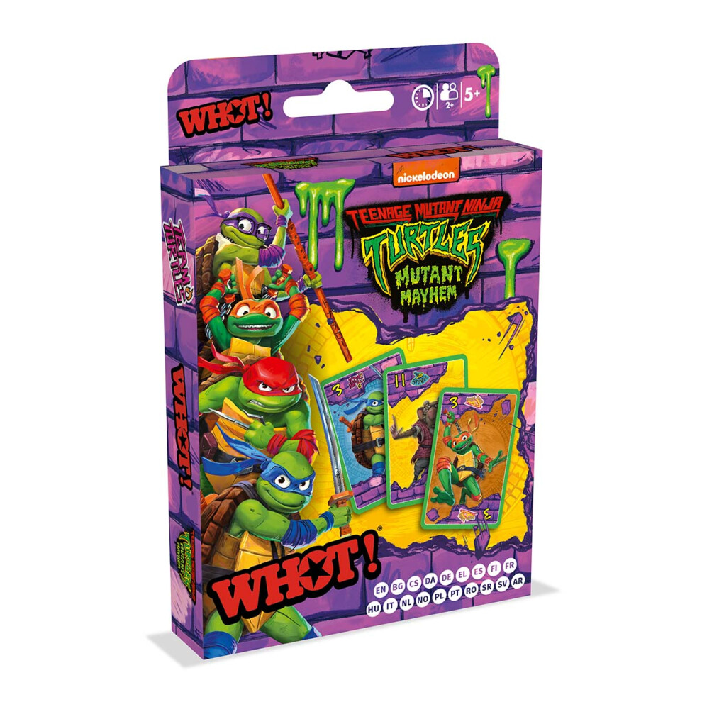 Whot! Teenage Mutant Ninja Turtles Card Game