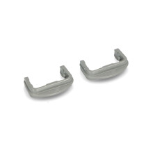 Genuine Beko DE6340W, DSFN1530B, DSFN1530W, DW450 Front Rail Caps Pack Of 2