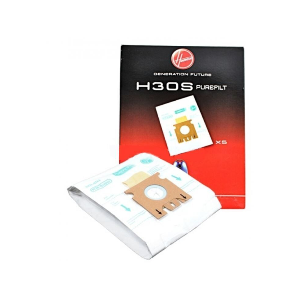 Kga Supplies Hoover H30s Telios Genuine Purefilt Vacuum Cleaner Bags (Pack Of 5) - 09178278