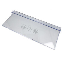 Genuine Beko Middle Freezer Drawer Clear Front Panel Flap Cover Handle CFG, CSG