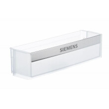 Siemens Fridge & Freezer Bottle Shelf Lower Refrigerator Door Rack Bottom Tray