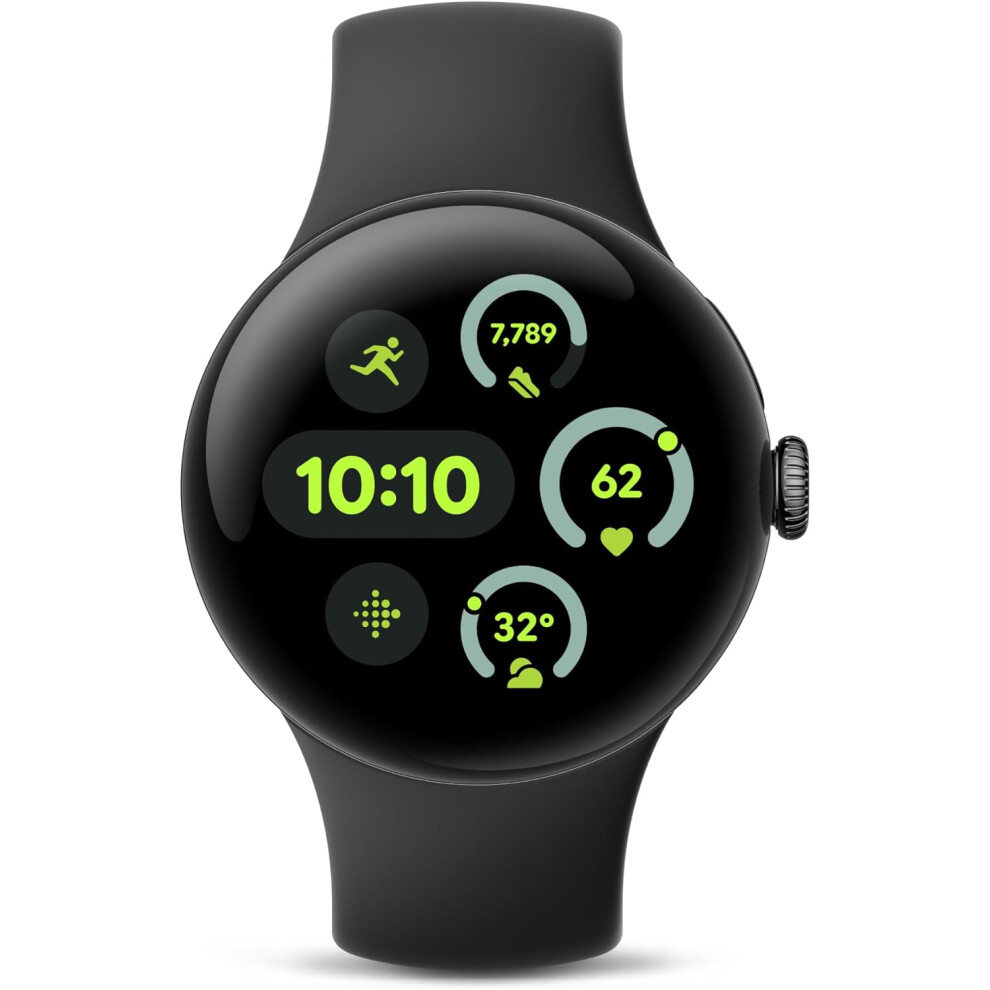 Google Pixel Watch 3 (41mm) Wifi (Matte Black + Obsidian Band)