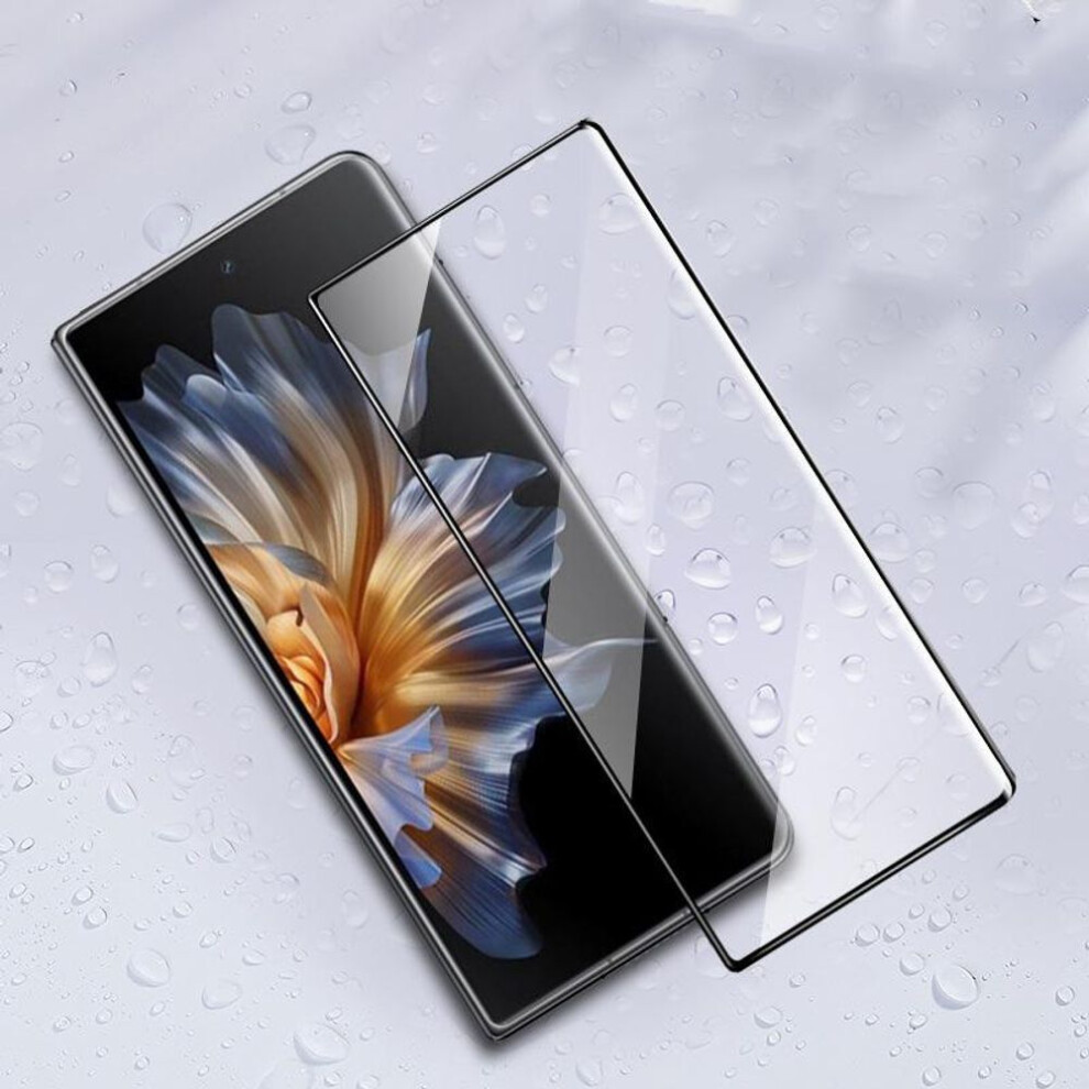 (clear, Magic V2) For Honor Magic V2 Ultimate 3D Curved Tempered Glass Screen Protector for HONOR MagicV2 Full Coverage Protective Front Film