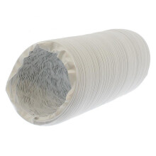 Superior Extra Long White Knight Tumble Dryer Vent Hose 2.5M x 4 inch