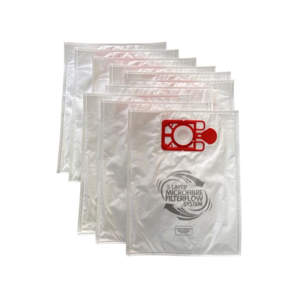 10 X Bags For Numatic GEORGE HOUND GVE370 HHR200-2 Vacuum Cloth Bags HEPAFLO