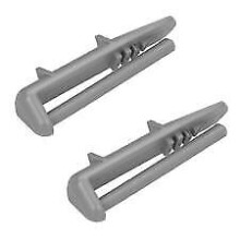 for Beko Dishwasher Rear Rail Cap Clip X2 1880580400