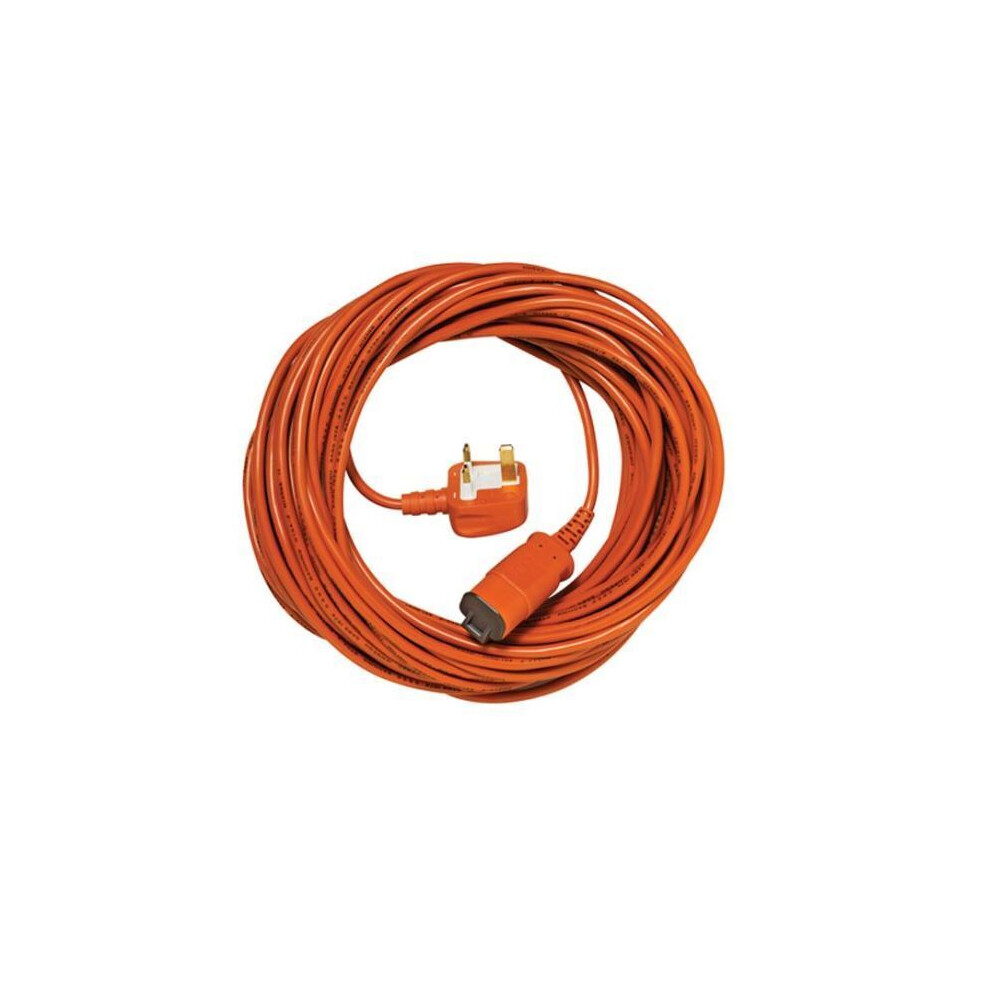 Power Cable For Flymo Lawnmower Hedge Trimmer Mains Lead Plug - 20 Metre 5057855872974