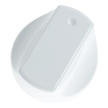 White Control Knob for HOTPOINT Hot-Ari DH51W, DH53W, DH53WS Oven Cooker