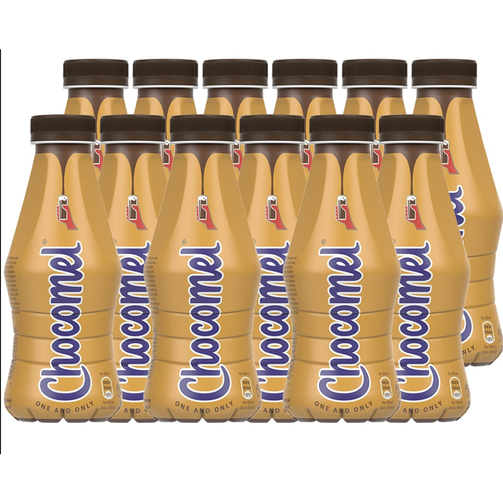 Chocomel Original Dutch Chocolate Milk Drink 300Ml – Pack Of 12, Rich Creamy Cocoa, No Artificial Flavors