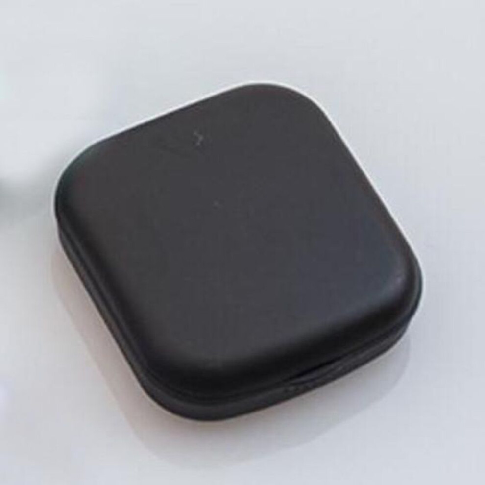 (black) Macaron Color Eye Contact Lenses Cases Girl Black Purple Contacts Lens Container Case With Silicone Tweezers Mini Pocket Box