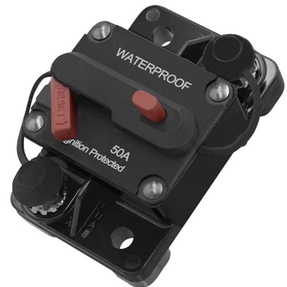 (250A) 30a 40a 50a 60a 70a 80a 100a 120a 150a 200a 250a 300a Amp Circuit Breaker Fuse Reset 12-48v Dc Car Boat Auto Waterproof