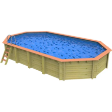 Plastica Westminster Wooden Pool Package with Argonaut/Endurance Filtration & SwimMaster Counter Current & Invertemp Heat Pump