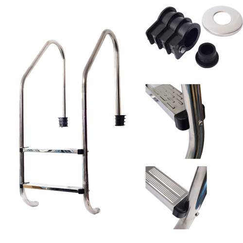 Deep Blue Pro Norma Pool ladder. 5 Tread. High quality safe non-coroding Stainless steel