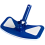 Deep Blue Pro Manual Pool Bottom vacuum cleaner head with Stain Remover - Blue 2