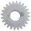 Spur Gear Acetal 36mm x 12mm (24 teeth) 1