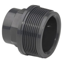 PVC-U Reducing Piece Male/Female BSP 1 1/2in X 3/4in