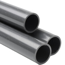 75mm PVC Pipe Grey 5m Length 16 Bar