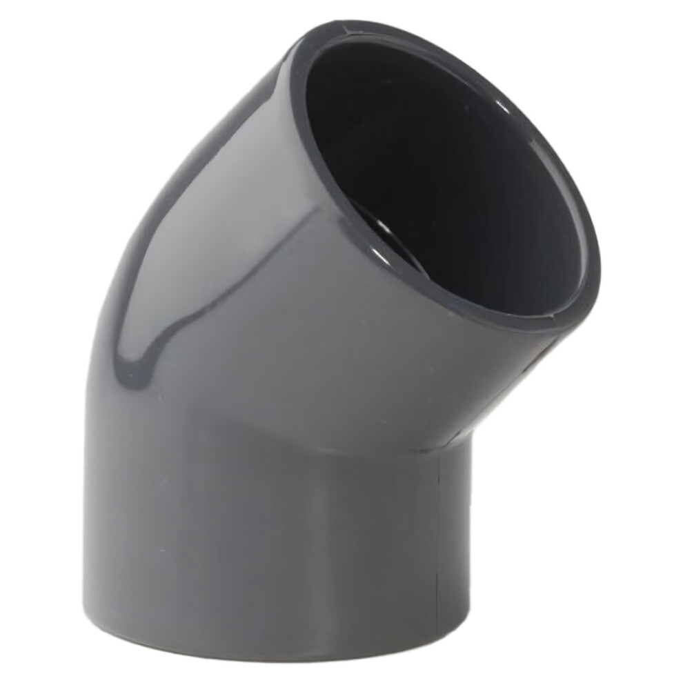 1In Grey Pvc 45 Deg Elbow P P 15 Bar 5060220139435