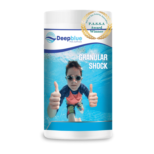 25kg Deep Blue Pro Pool Granular Shock Chlorine