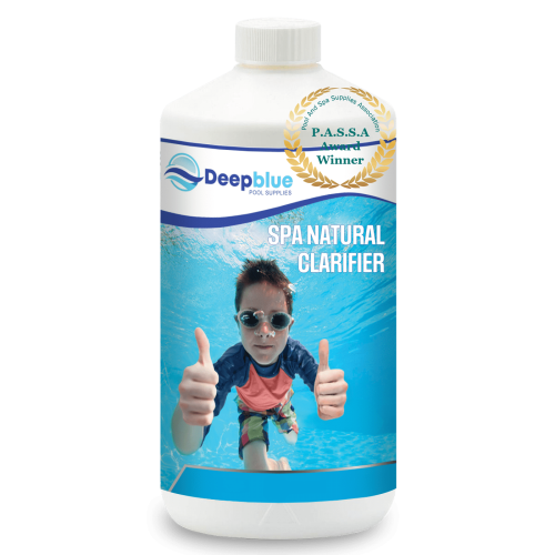 1 Litre Deep Blue Pro Pool Natural Clarifier Concentrated