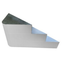 EPS Easy Build In-Pool Corner Steps ECS1575900R | EPS corner step 1575 x 900mm 6"RAD
