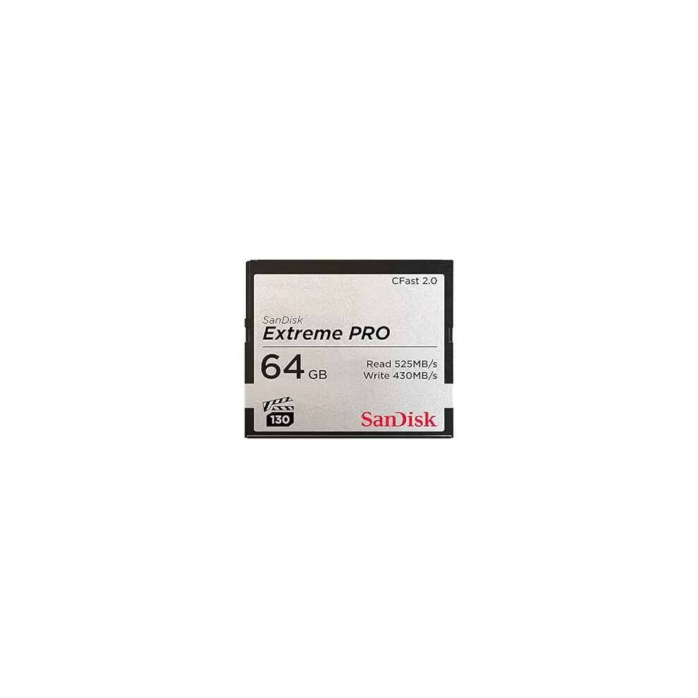 Sandisk Extreme PRO CFast 2.0 (64GB, SDCFSP-064G-G46D)