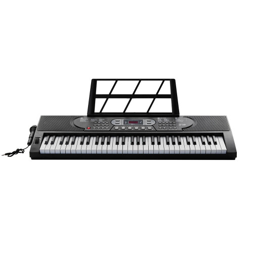Living And Home 61-Key Portable Electronic Keyboard with Follow-the-Light Keyboard 1